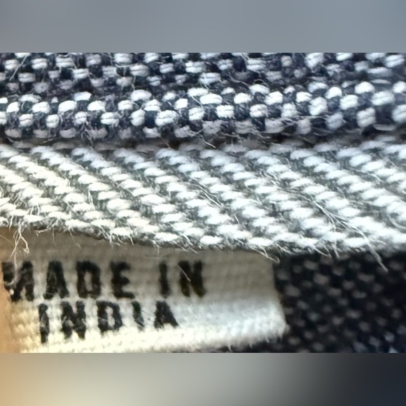 🇬🇧 Ben Sherman Mod Fit Button-Down Shirt Navy Blazer Polka Dot 100% Cotton XL 🇬🇧 - Picture 10 of 14